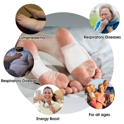 Bee Venom Lymphatic Drainage & Slimming Foot Patches 🌿👣 (BUY 1 GET 1 FREE)